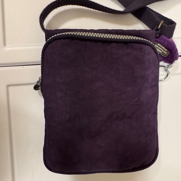 Kipling Small Beautiful Eggplant Purple Crossbody Bag - Picture 6 of 9
